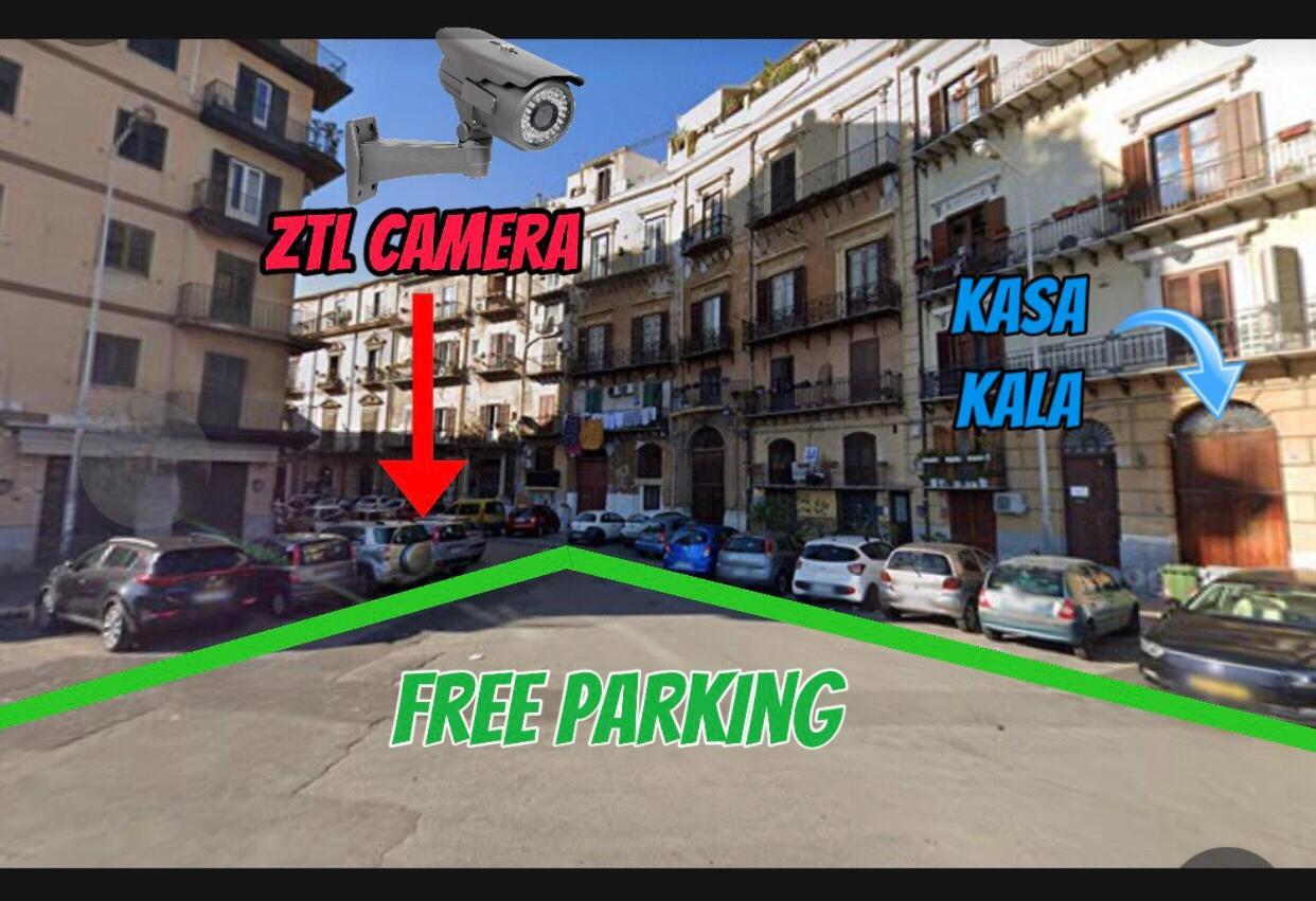 פלרמו Kasa Kala Rooms & Apartments מראה חיצוני תמונה